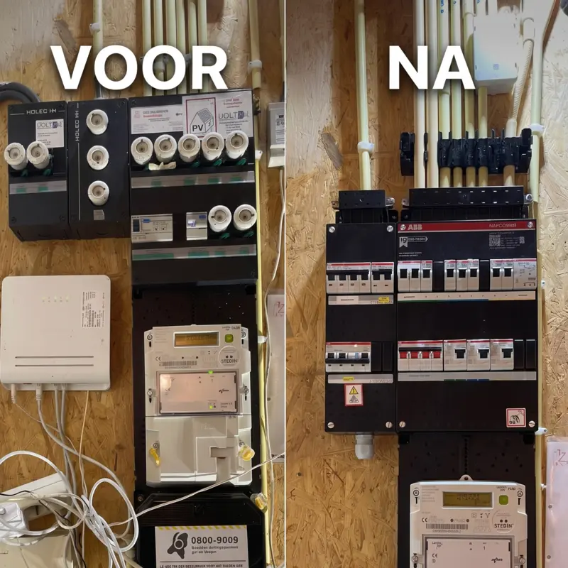 Meterkast aanpassen en elektra werkzaamheden