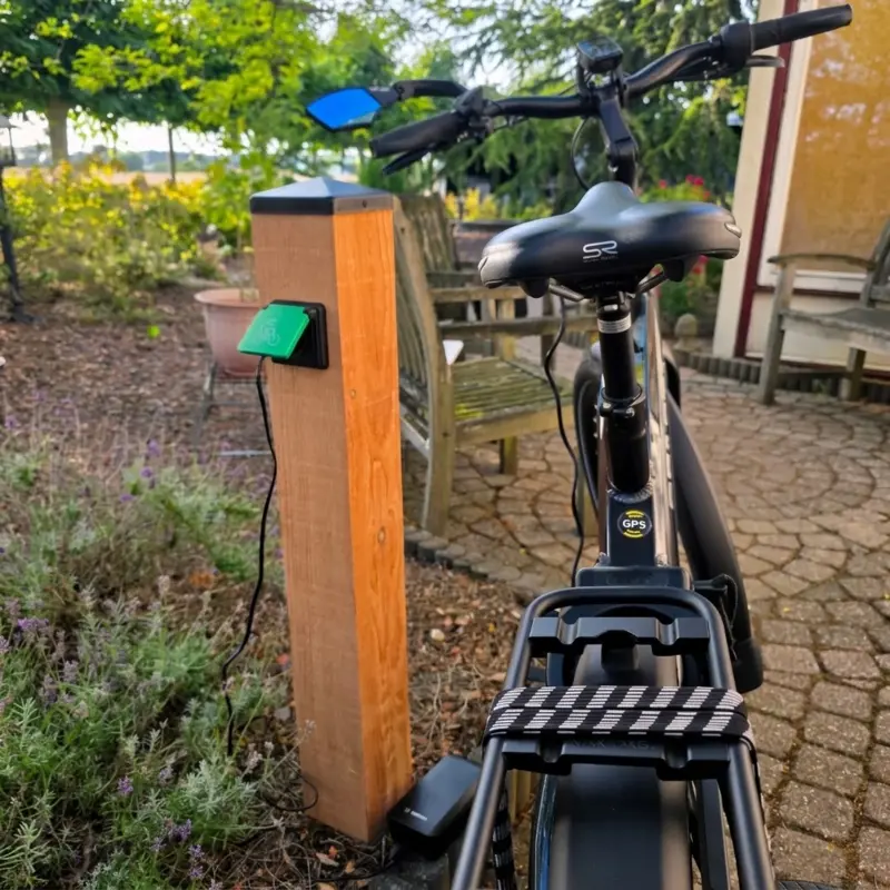 Veilige e-bike laadpaal installatie
