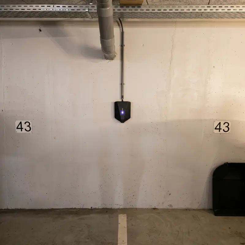 Installatie van laadpaal